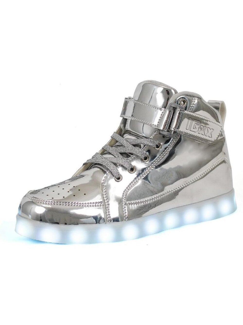 Sparkly LED Light Up Sneakers for Kids - Fun Glow Shoes for Boys & Girls
